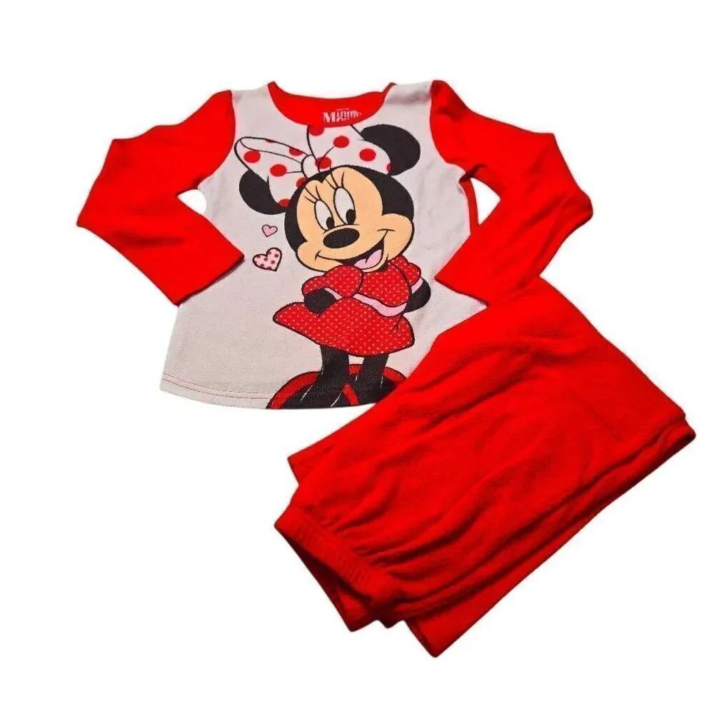 Disney Minnie Mouse Pajamas S6/6x